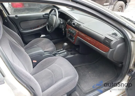 2001 Chrysler Sebring Lx z USA, uszkodzony, nr VIN 1C3EL46U61N641712